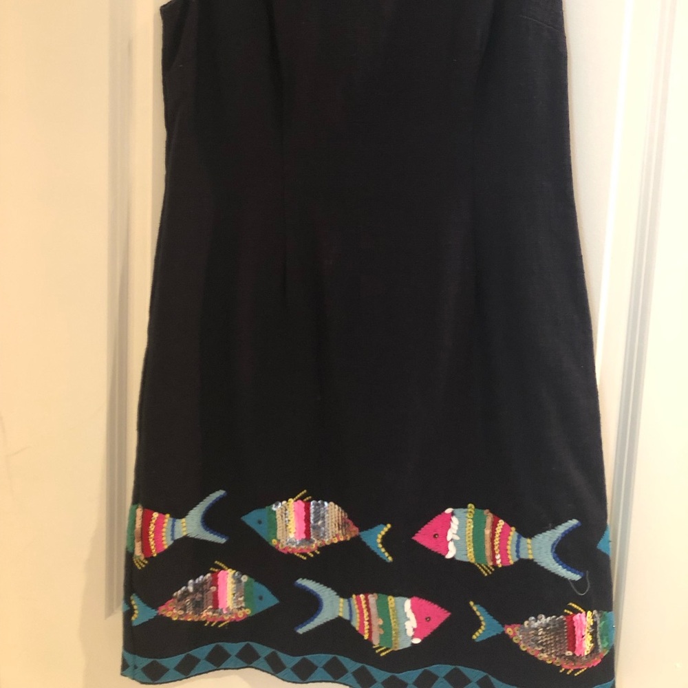 Sequined dress, great for school teachers